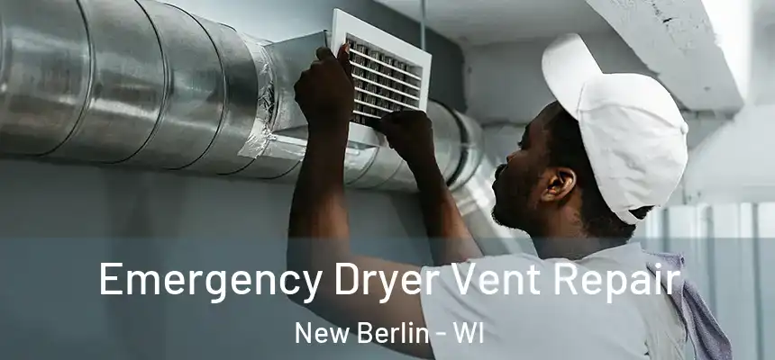  Emergency Dryer Vent Repair New Berlin - WI