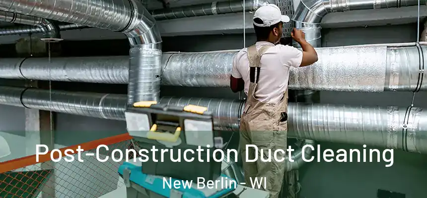 Post-Construction Duct Cleaning New Berlin - WI